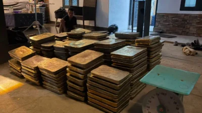 Satlap Tri Cakti Amankan 160 Balok Timah Diduga Ilegal di Pangkalpinang