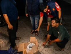 Satlap Tri Cakti dan Resmob Polres Belitung Amankan 605,5 Kg Bijih Timah Ilegal