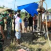 TNI Bangun Sumur Bor, Warga Desa Foli Segera Nikmati Akses Air Bersih