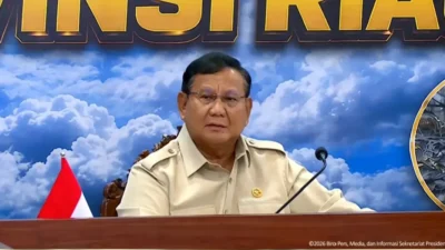 Presiden Prabowo Minta Tiga Tersangka Karhutla Riau Dibawa ke Jakarta