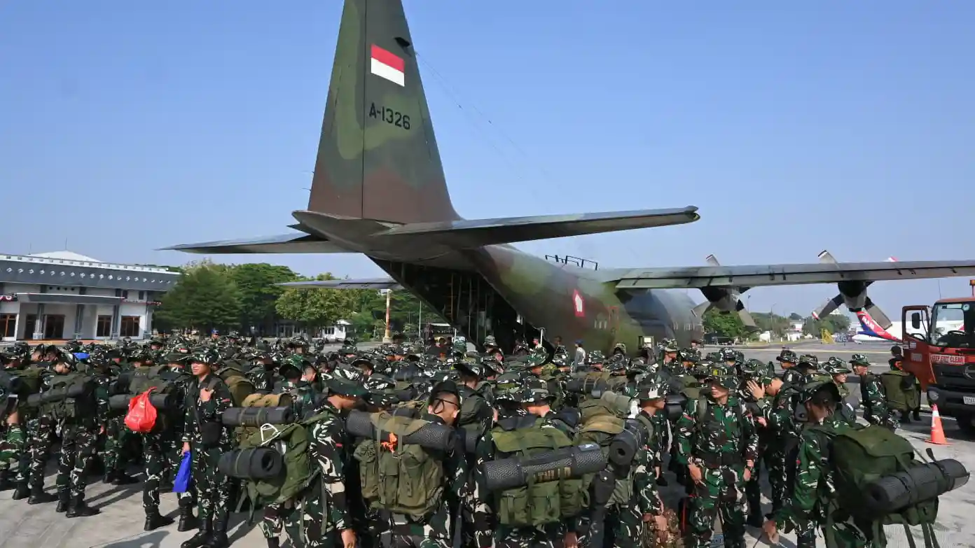 TNI Kerahkan Tiga Batalyon TP Bantu Penanganan Karhutla di Kalbar