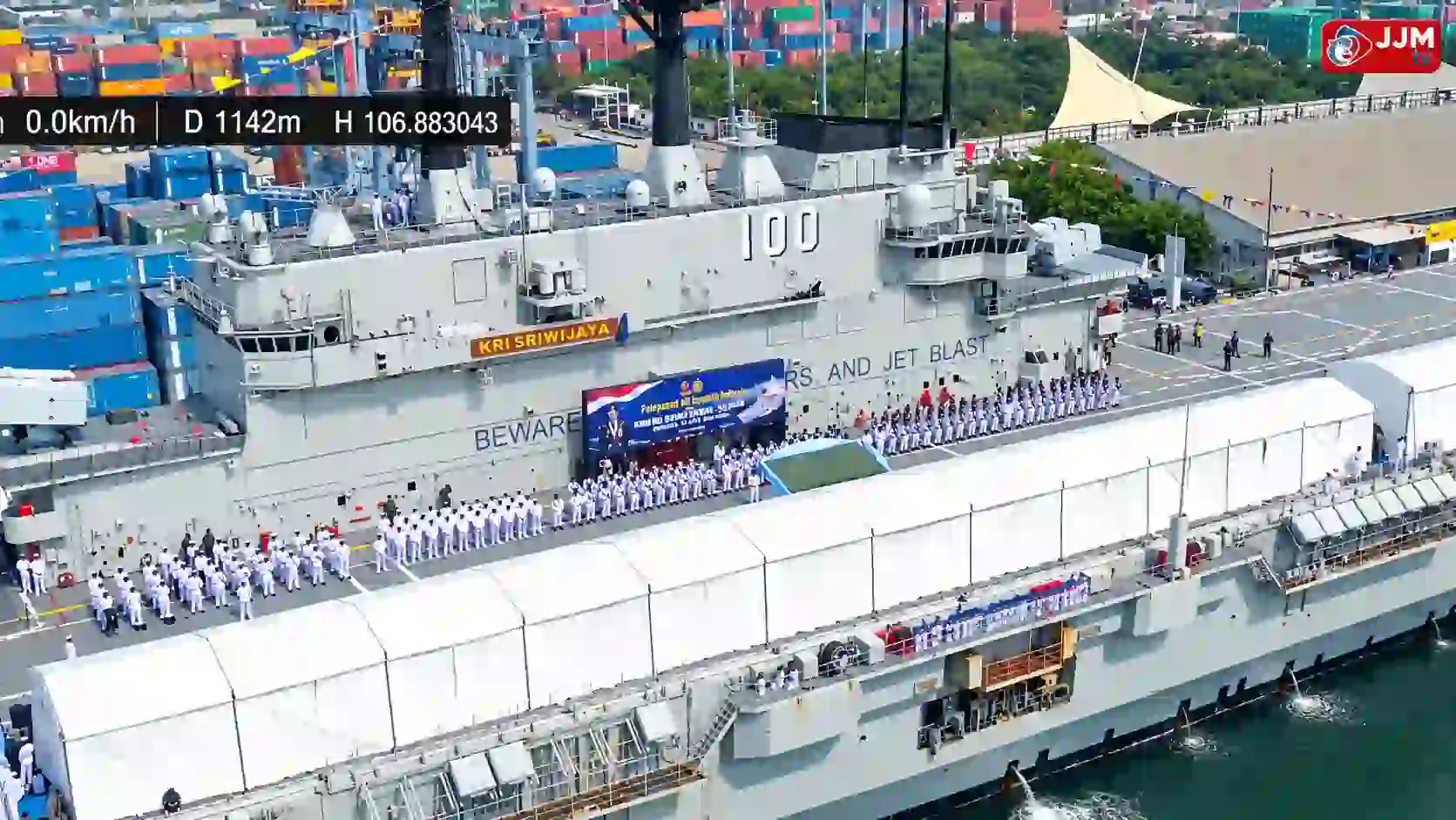 KRI Sriwijaya-100 Resmi Masuk Armada TNI AL, 400 Personel Disiapkan