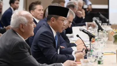 Menlu Sugiono Tegaskan Rekonstruksi Gaza Harus Dipimpin dan Dimiliki Rakyat Palestina