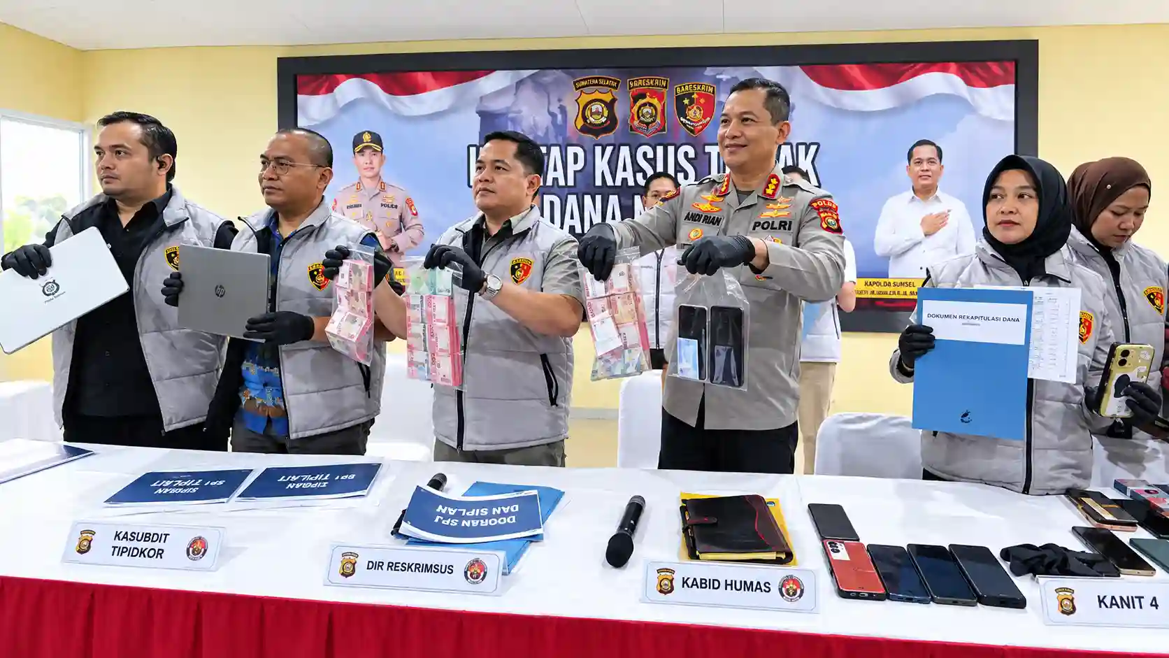 OTT Polda Sumsel, Dua PPPK Diduga Peras Dana Revitalisasi 21 SD di Banyuasin