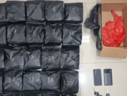 Polres Metro Jakarta Pusat Gagalkan Peredaran 25,2 Kg Sabu Senilai Rp30 Miliar