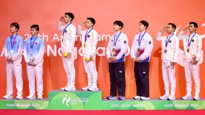 Raih Emas Asian Games 2026, Leo: Ini Untuk Almarhum Mama Saya