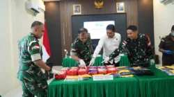 TNI Gagalkan Dua Penyelundupan Sabu di Perbatasan RI-Malaysia, Total 16,4 Kg Diamankan