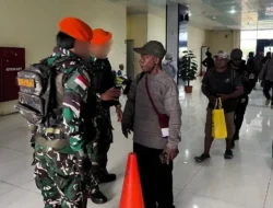 Wadanyon OPM Kodap 35 Diamankan TNI di Bandara Dekai, Diduga Hendak Beli Senjata Api