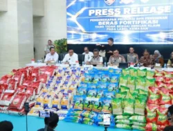 Bareskrim Ungkap Dugaan Pelanggaran Beras Fortifikasi, Sita 6,4 Ton