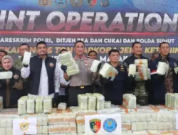 Kapal Tanker MT Global 168 Bawa 1,16 Ton Ketamin, Delapan Kru Diamankan