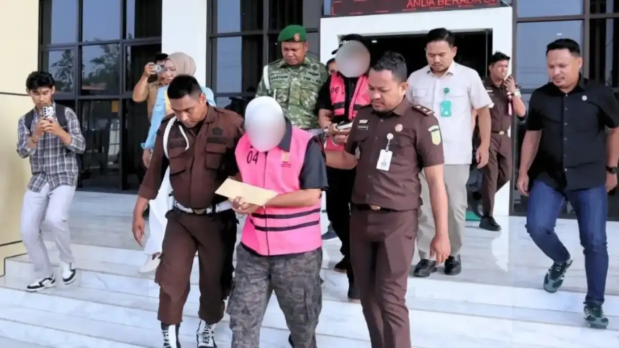 Kejari Gorontalo Utara Tahan Tiga Tersangka Korupsi Proyek Masjid, Kerugian Negara Rp2,4 Miliar