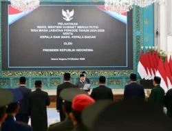 Presiden Prabowo Lantik Kristomei Sianturi sebagai Kepala BNPB